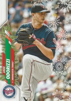 2020 Topps Holiday #HW42 Jake Odorizzi Front