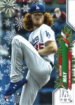 2020 Topps Holiday #HW62 Dustin May Front