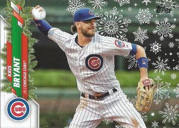 2020 Topps Holiday #HW63 Kris Bryant Front