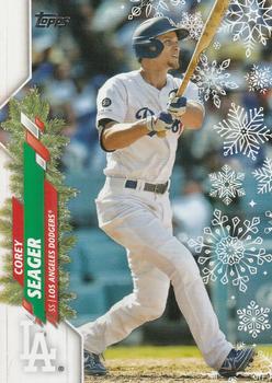 2020 Topps Holiday #HW64 Corey Seager Front