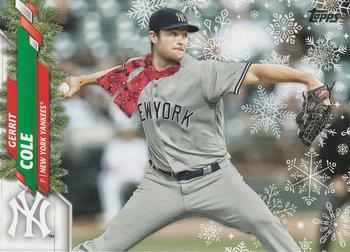 2020 Topps Holiday #HW65 Gerrit Cole Front