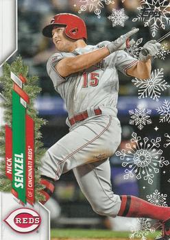 2020 Topps Holiday #HW70 Nick Senzel Front