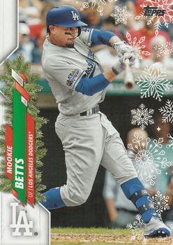 2020 Topps Holiday #HW89 Mookie Betts Front