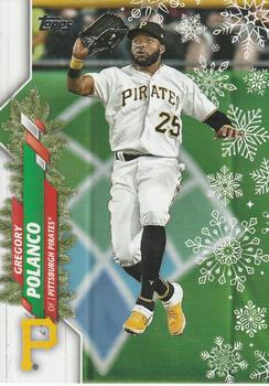 2020 Topps Holiday #HW103 Gregory Polanco Front