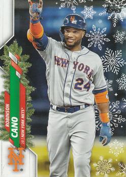 2020 Topps Holiday #HW106 Robinson Cano Front