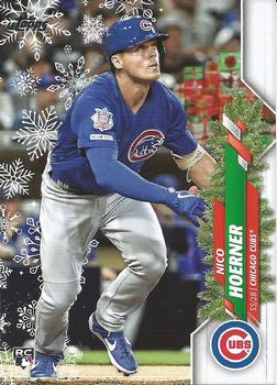 2020 Topps Holiday #HW111 Nico Hoerner Front