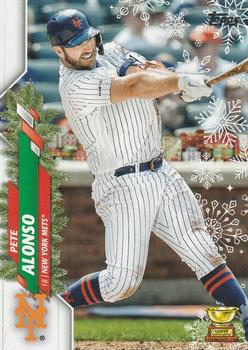 2020 Topps Holiday #HW122 Pete Alonso Front