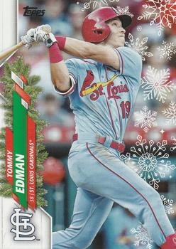 2020 Topps Holiday #HW146 Tommy Edman Front