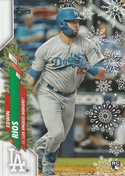 2020 Topps Holiday #HW150 Edwin Rios Front