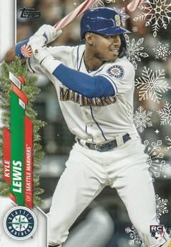 2020 Topps Holiday #HW169 Kyle Lewis Front