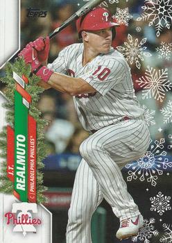 2020 Topps Holiday #HW176 J.T. Realmuto Front