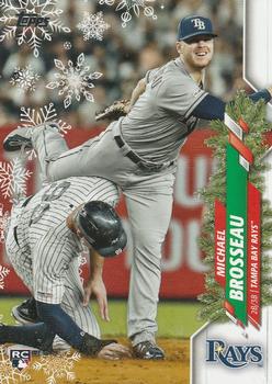 2020 Topps Holiday #HW183 Michael Brosseau Front