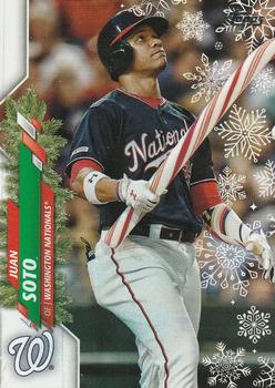 2020 Topps Holiday #HW196 Juan Soto Front