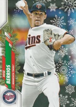 2020 Topps Holiday #HW199 Jose Berrios Front