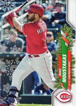 2020 Topps Holiday - Metallic #HW16 Mike Moustakas Front