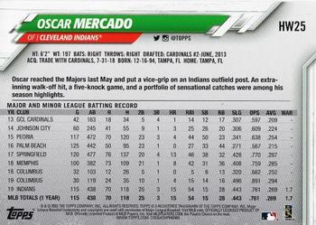 2020 Topps Holiday - Metallic #HW25 Oscar Mercado Back