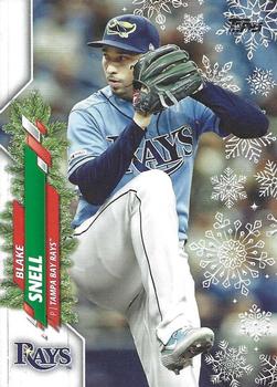 2020 Topps Holiday - Metallic #HW40 Blake Snell Front