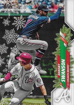 2020 Topps Holiday - Metallic #HW47 Dansby Swanson Front