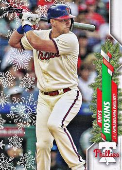 2020 Topps Holiday - Metallic #HW56 Rhys Hoskins Front