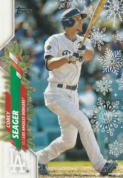 2020 Topps Holiday - Metallic #HW64 Corey Seager Front