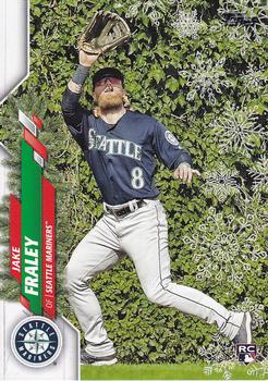 2020 Topps Holiday - Metallic #HW69 Jake Fraley Front