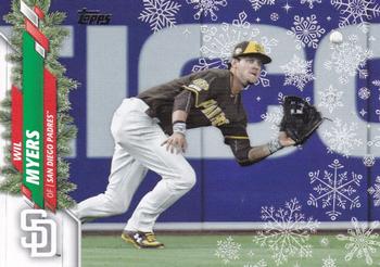 2020 Topps Holiday - Metallic #HW75 Wil Myers Front