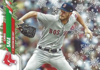 2020 Topps Holiday - Metallic #HW107 Chris Sale Front