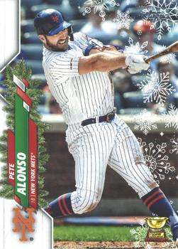 2020 Topps Holiday - Metallic #HW122 Pete Alonso Front
