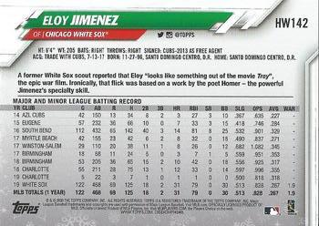 2020 Topps Holiday - Metallic #HW142 Eloy Jimenez Back