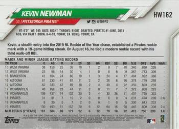 2020 Topps Holiday - Metallic #HW162 Kevin Newman Back