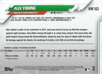 2020 Topps Holiday - Metallic #HW163 Alex Young Back