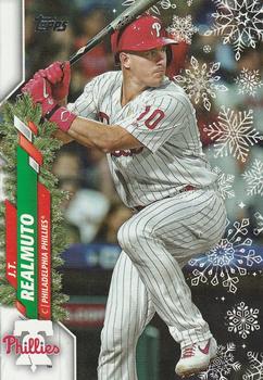 2020 Topps Holiday - Metallic #HW176 J.T. Realmuto Front