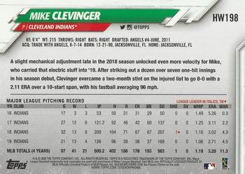 2020 Topps Holiday - Metallic #HW198 Mike Clevinger Back