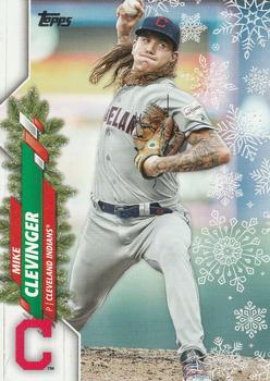 2020 Topps Holiday - Metallic #HW198 Mike Clevinger Front