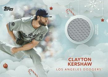 2020 Topps Holiday - Relics #WHR-CK Clayton Kershaw Front