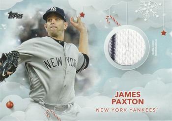 2020 Topps Holiday - Relics #WHR-JP James Paxton Front