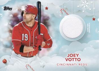 2020 Topps Holiday - Relics #WHR-JV Joey Votto Front