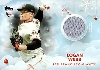 2020 Topps Holiday - Relics #WHR-LW Logan Webb Front