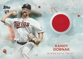 2020 Topps Holiday - Relics #WHR-RO Randy Dobnak Front