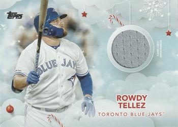 2020 Topps Holiday - Relics #WHR-RT Rowdy Tellez Front