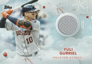 2020 Topps Holiday - Relics #WHR-YG Yuli Gurriel Front