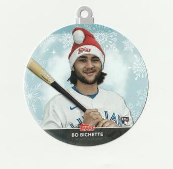 2020 Topps Holiday - Oversized Die Cut Ornaments #WHO-BB Bo Bichette Front