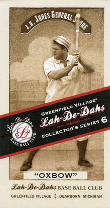 2011 Greenfield Village Lah-De-Dahs Collector's Series 6 #NNO Cover Card Front
