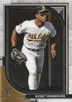 2021 Topps Museum Collection #43 Rickey Henderson Front