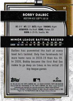 2021 Topps Museum Collection #52 Bobby Dalbec Back