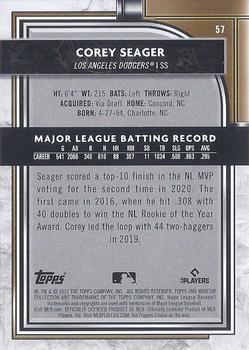 2021 Topps Museum Collection #57 Corey Seager Back