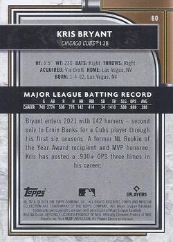 2021 Topps Museum Collection #60 Kris Bryant Back