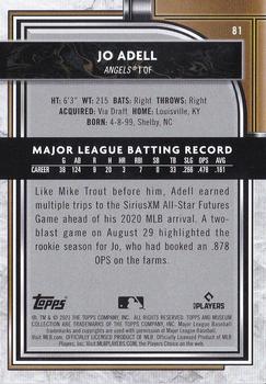 2021 Topps Museum Collection #81 Jo Adell Back