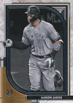 2021 Topps Museum Collection #82 Aaron Judge Front