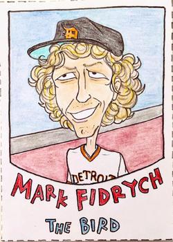 2021 Gummy Arts (Unlicensed) #4 Mark Fidrych Front